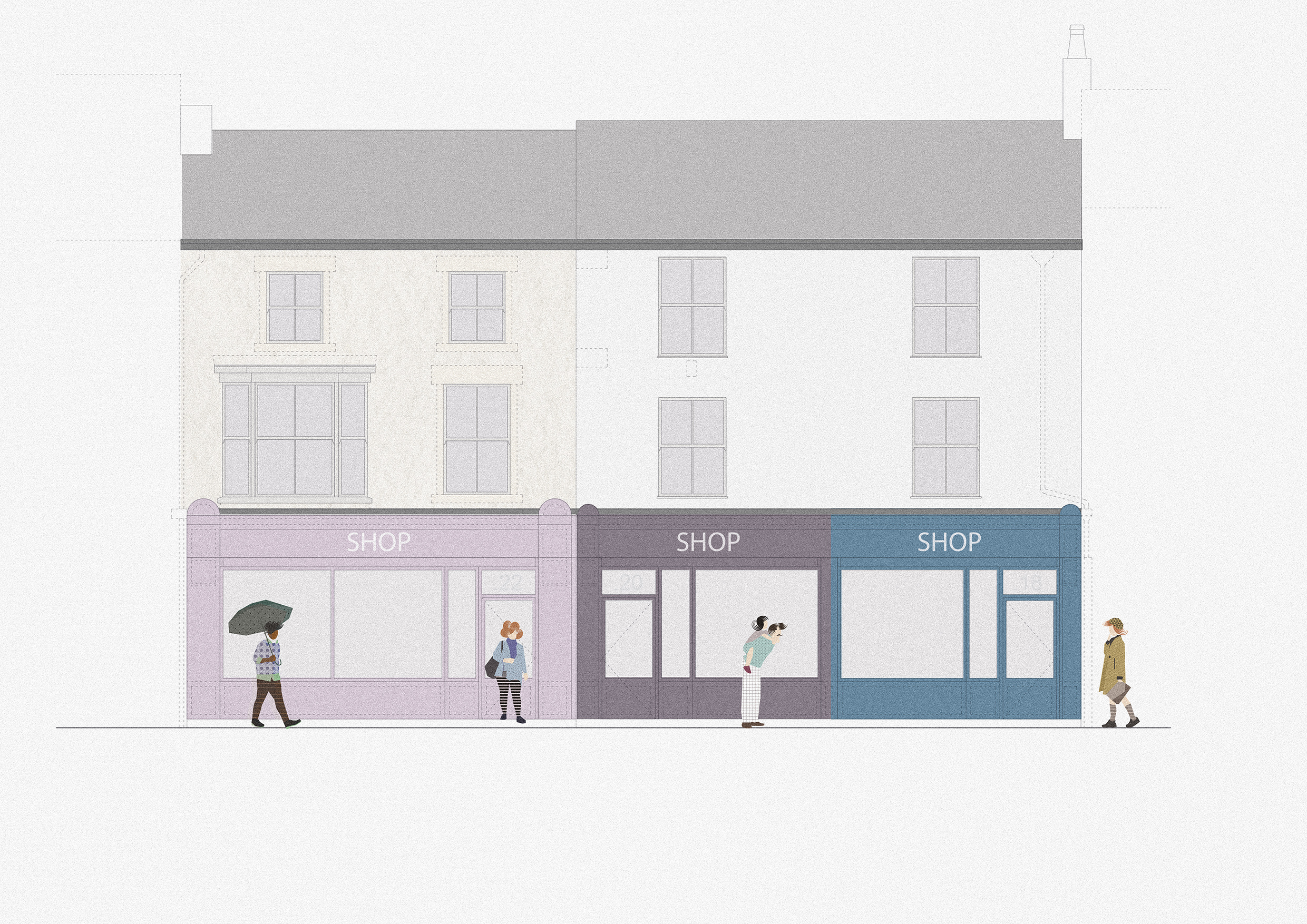 Retail units to let in Buxton town centre